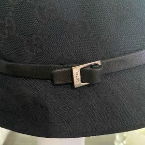 Authentic Gucci bucket hat black extra large